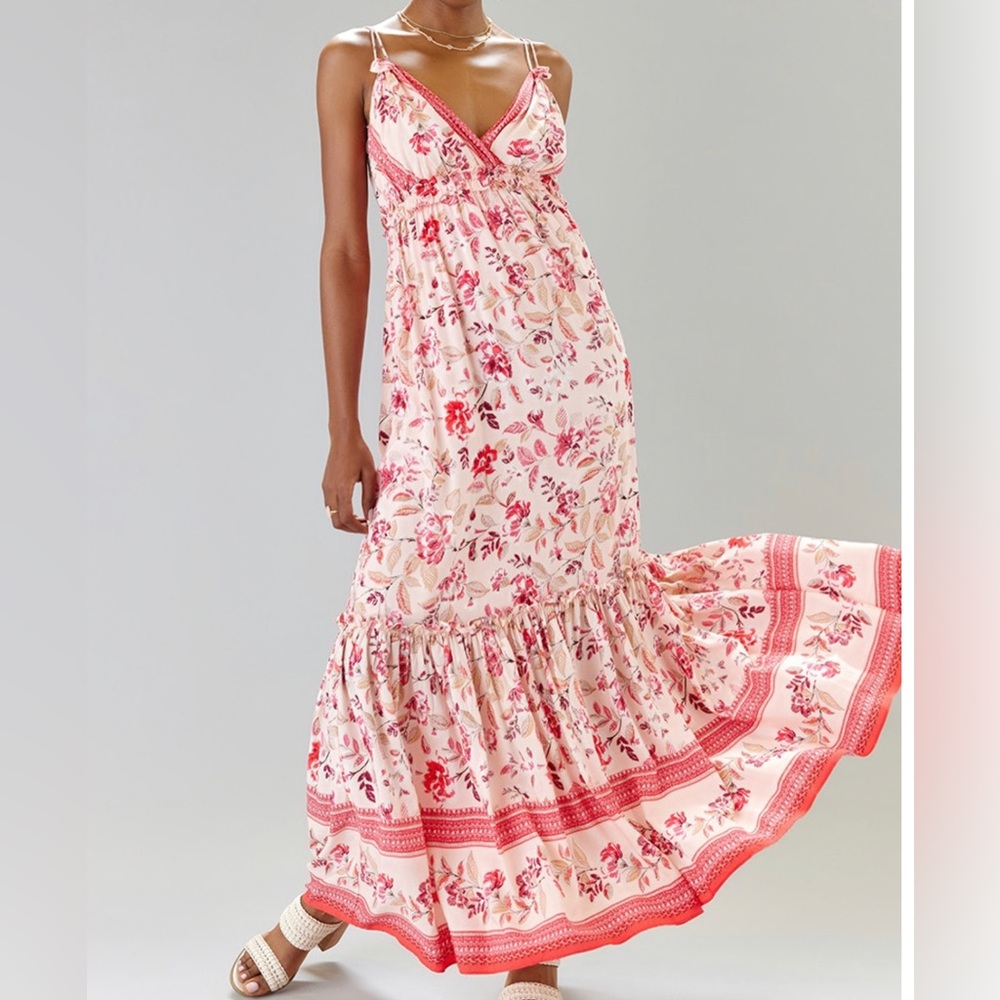 Long floral dress